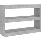 Maison Chic Knjižna omara - Knjižni regal betonsko siva 100x30x72 cm, (21723504) Cene