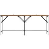 vidaXL Konzolna miza Star les 180 x 29 x 75 cm Konstruiran les | Shoptok.si