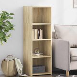  Visoka komoda hrasta sonome 40x41x124 cm od konstruiranog drva Cijene