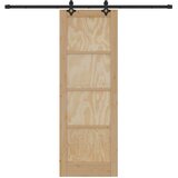  Klizna vrata ORKDAL 73,5 x 211 cm Masivna borovina Prirodna | shoptok.hr