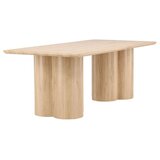 Venture Home Olivia pravokutni blagovaonski stol 210 × 100 cm, prirodna boja drva | shoptok.hr