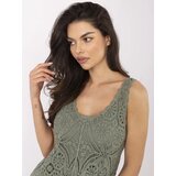 Italy Moda Blouse-MI-BZ-9006.75-khaki | Shoptok.si