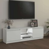 TV ormarić s LED svjetlima bijeli 120 x 30 x 36 cm | shoptok.hr