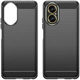 Techsuit Carbon Silicone ovitek za Realme C67 4G – črn | Shoptok.si