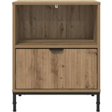 vidaXL Posteljne mize s predalom 2 pcs artisan hrast 49 x 36 x 61 cm | Shoptok.si