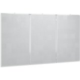  Magnetna bijela ploča sklopiva 180 x 80 x 1,7 cm aluminijska | shoptok.hr