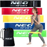 Neo-Sport Set elastičnih traka za vježbanje Neo-Sport NS-959 – 5 komada Cijene