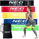 Set elastičnih traka za vježbanje Neo-Sport NS-959 – 5 komada
