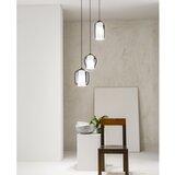  Ondaluce - Visilica na sajli BONNIE 1xE27/15W/230V, prečnik 15,5 cm, crna/dimljeno-crna | Eponuda.com