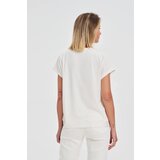 Marisse Cotton Blouse With Print, White | ePonuda.com