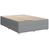 vidaXL Posteljni okvir svetlo siv 140x190 cm blago, (21307656) | Shoptok.si
