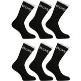 Hugo Boss 6PACK socks high black Cene