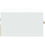 vidaXL Stenske nočne omarice 2 kosa bele 35x35x20 cm | Shoptok.si