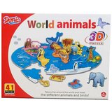 Denis 3D Puzzle / Slagalica, Životinje svijeta | shoptok.hr