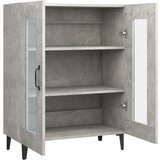  Komoda siva boja betona 69 5x34x90 cm od konstruiranog drva | shoptok.hr