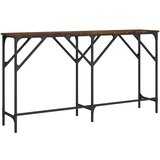  Konzolni stol boja hrasta 140x29x75 cm od konstruiranog drva | shoptok.hr