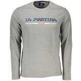 La Martina MEN&#39;S LONG SLEEVE T-SHIRT GRAY | shoptok.hr