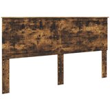 Postelja s shranjevanjem z vzglavjem Dimljeni oreh 180 x 200 cm, (5000106003) | Shoptok.si