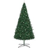  Božićno drvce s ukrasnim gudačkim svjetlima Zelena 400 cm PVC | shoptok.hr