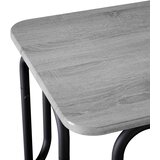  Stolić za kavu Siva Sonoma 100 x 50 x 45 cm Konstruirano drvo | shoptok.hr