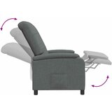  Fotelja s nagibom Tamnosiva Tkanina | shoptok.hr