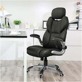 Songmics uredska stolica, crna, OBG65BK | shoptok.hr
