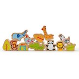 Classic World Drvene kocke za nizanje ZOO, 13 kom. | shoptok.hr