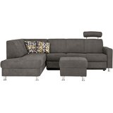 XORA sedežna garnitura, gladka tkanina siva | Shoptok.si