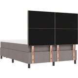  Krevet s kutijom s madracem i klupom Taupe 140x190 cm Tkanina | shoptok.hr