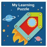Tooky Toy puzzle - pogodi oblik ( A077535 ) Cene