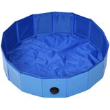  Sklopivi bazen za pse plavi 80 x 20 cm PVC | Eponuda.ba
