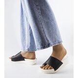 Gemre Black wedge sandals Monferrato | shoptok.hr