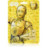 Mad Beauty Star Wars C3PO vlažilna tekstilna maska z medom 25 ml | Shoptok.si