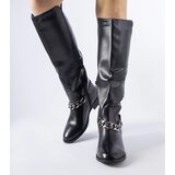 Gemre Black insulated boots with chain Millies | shoptok.hr