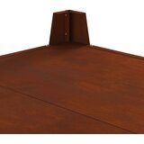  Kamin Smeđa 80 x 80 x 43 cm Čelik otporan na vremenske uvjete | shoptok.hr