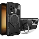 INORCO Ovitek za telefon s stojalom za Infinix Note 12 (2023) 4G/Note 12 Pro 4G, ovitek TPU+PC, odporen proti udarcem, z okencem za drsno lečo, (22035885) Cene