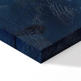  Slika - Ornament in Blue and Cool Colors Dark Blue Decoration 90x60 Premium Print | shoptok.hr