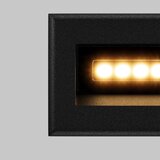 MAYTONI O045SL-L3B3K-LED Spoljašnja ugradna svetiljka BOSCA LED/3W/230V IP65 crna | Eponuda.com