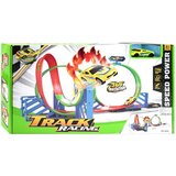 Magic Toys track racing: plamena trkaća staza s 2 petlje od 360 stupnjeva i 1 automobilom 1/64 | shoptok.hr
