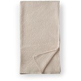 Pineapple Elephant Bež bombažna odeja 150x200 cm Jaipur Chunky Waffle – Cene