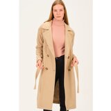 Dewberry Z6765 LADIES COAT-BEIGE Cijene