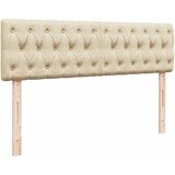  Otomanski krevet s madracem krem 140x190cm od tkanine | shoptok.hr