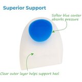  Silikonski ulošci za petu Stay-Put, vel. L/XL | shoptok.hr