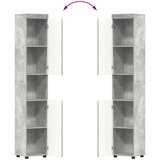  Set namještaja za kupaonicu TULUM 3 pcs Betonski sivi | Eponuda.com
