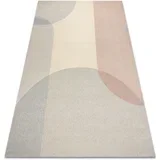 Preproge FLUX 461.7.AE990 volnena preproga OSTA - geometrij 200x300 cm Bež