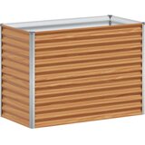  Povišena vrtna gredica 98 x 50 x 68 cm Cinkani čelik | Eponuda.ba