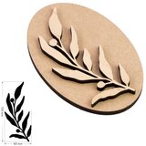 Rosa TALENT drveni štambilj br. 1 Botanički 6x13,5 cm | Eponuda.ba