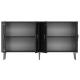 Hanah home komoda piero KB150 anthracite silver | ePonuda.com