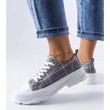 Gemre Gray checkered sneakers McKeylor | shoptok.hr