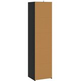  Kreveta Crni hrast 45 x 41 x 185 cm Konstruirano drvo Slike